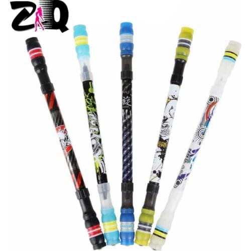 New creative Slip Coated non-slip beginner Spinning Pen Champion Spinning Rolling Pen Ball Point Matting Pen Finger Playing 267