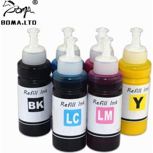 6 Colo/Lot Pigment Ink For EPSON 1410 1390 1400 1430 1500W PX720WD PX730WD PX810FW PX820FWD 1500 P50 PX650 PX660 R280 Printer