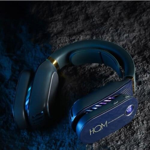 Mini Portable Air Conditioner Neck Fan Rechargeable Small Bladeless Fan Cooling USB Ventilator Silent Fan Air Cooler Heater