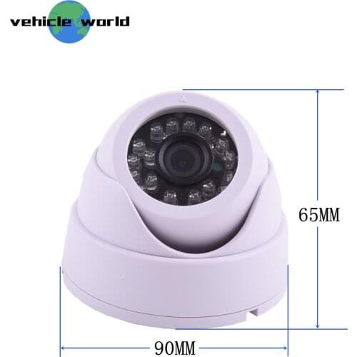 Trailer Truck School Bus 1.0MP AHD 720P Waterproof Inside Mounted Camera with Night Vision