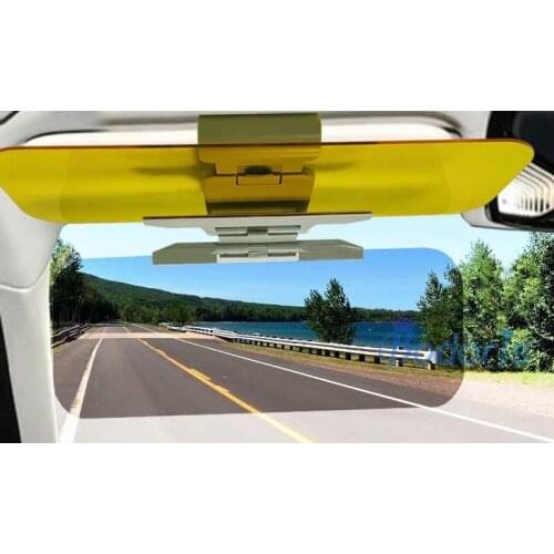 For Toyota Fortuner Innova Hilux Vigo Revo Day Night Anti-dazzle Car Sun Visor HD Dazzling Goggles Clear View Driving Mirror