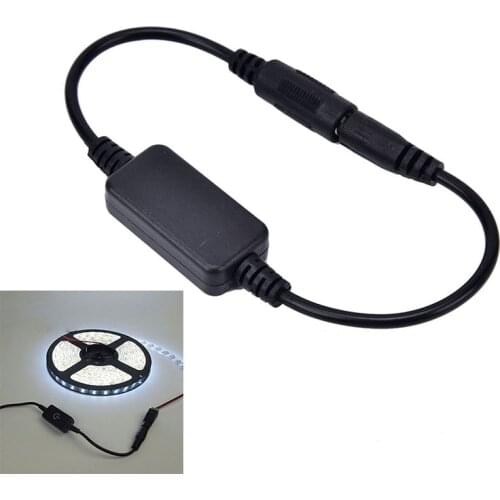 LED Dimmer Touch Switch Brightness With DC Female Male Plug DC 12V-24V 4A