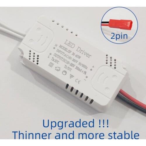 LED Driver Adapter For Lighting 8-24W 30-50W 60W 70W 80W Ceiling light Bedroom lights living room Light strip Lamp transformer