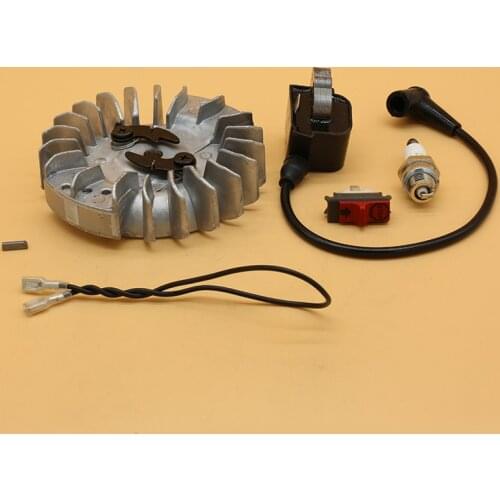 Flywheel Ignition Coil Spark Plug Stop Switch Fit For HUSQVARNA 268 268XP 268K 272 272XP Gasoline Chainsaw Spare Parts