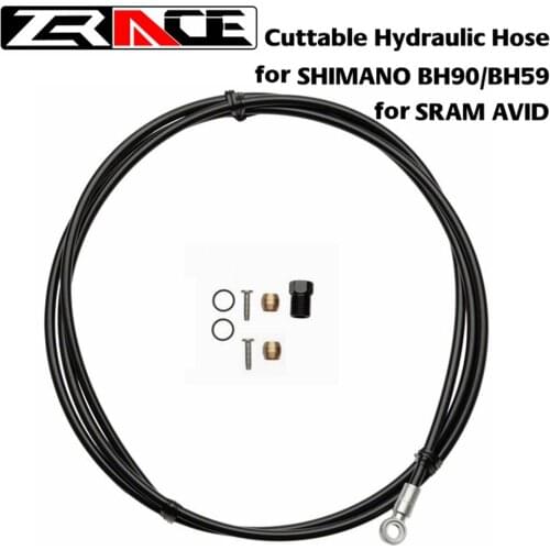 ZRACE MTB Bicycle Brake Line Tube Hose Transmission Shift Line Cable Wire Feeding Tube 1700mm for SHIMANO / SRAM / AVID BH90/XX