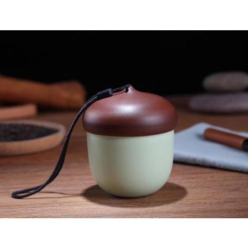 1PC New Tea Mug Cute Pineal Cup For Kids Portable Plastic Travel Mug With Tea Infuser Rope Kitchen Water Cup Drinkware PK 008