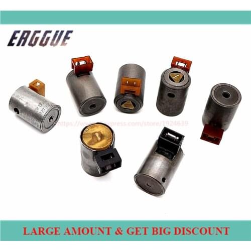 7pc -Brand Transmission solenoid 01M 01N 095927333 095927331A CVT for Au-di 01M 01N series of transmissions