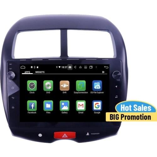 Carplay Car Radio 2 Din Stereo With Screen Android For Mitsubishi ASX 2010 2011 2012 2013 2014 GPS Player Navigation Audio Unit