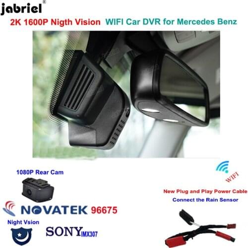 New 2K Wifi Night Vision Car DVR Dash Cam Video Recorder for Mercedes Benz G Class w463 w463a G500 G350 G350d G55 G63 G65 AMG