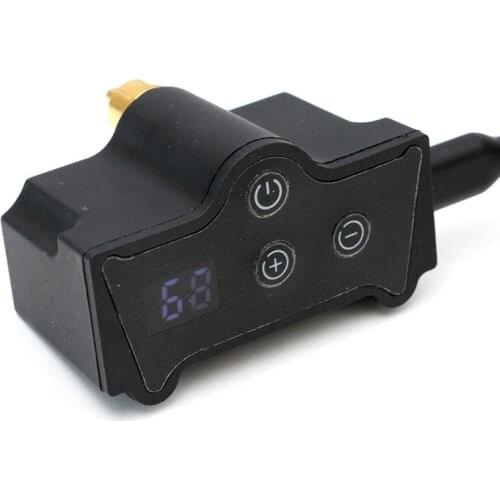 RCA Wireless Tattoo Power Supply Witn LCD Display Professional Mini Battery for For Tattoo Rotary Machine Pen Tattoo Supplies