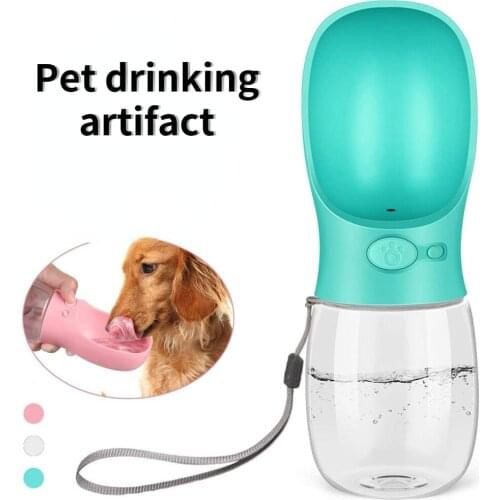 Pet Dog Water Bottle Portable Drinking feeder for Dogs Cat Outdoor Travel water feeding Puppy Water Dispenser Pet Supplies