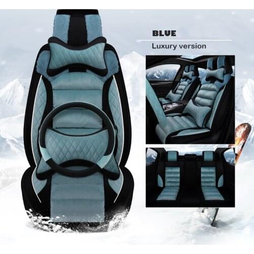 GEEAOK universal car seat cover plush For Infiniti FX35 FX37 G35 G37 EX35 EX37 M35 M25 Q50 Q50L Q70L for car accessories cover