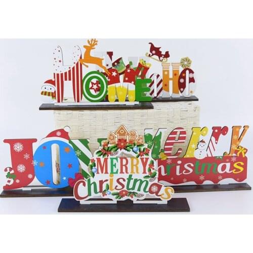 Деревянные новогодние украшения CYZIWEIN China At AliExpress