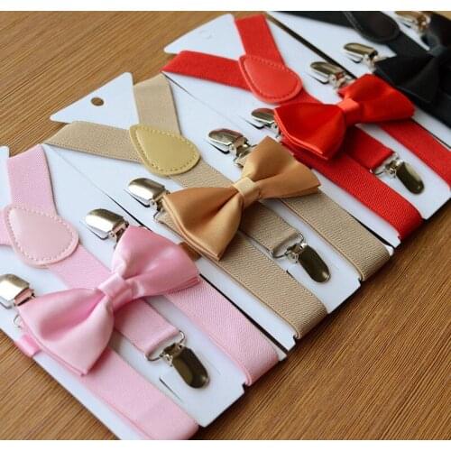Baby Suspenders Fashion Kids Braces Strong Boy Suspenders Trousers Suspensorio Elastic Strap