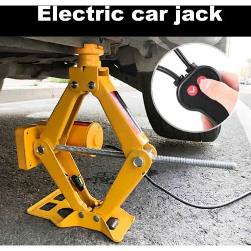 E-HEELP Portable 12V Car Jack 3Ton Electric JackLifting Machinisms Lift Jack MutiFunction Auto Lift Scissor Jack