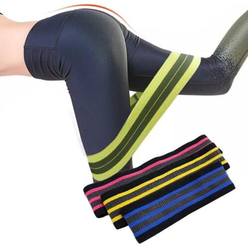 Hip Circle Band Widen Hip Warm Up Gym Anti-slip Latex Bikini Hip Lifting Yoga Band Fitness Booty Bands Resistance Bands