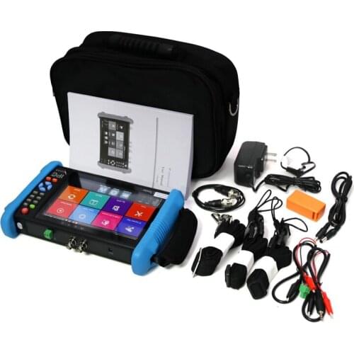 Hot New multi-function 7 inch IPS touch monitor 4K H.265, Full 4K hd ipc camera cctv tester IPC-9800 Plus