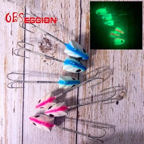 OBSESSION Hairtail Lure Japan Quality 160g 200g 250g Live Fish Bait Artificial Luminous Lead Head Jig Saltwater Fishing Bait