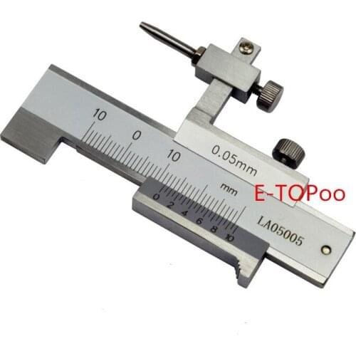 Stainless Steel Vernier Gap & Step Gauge With Point Measuring Face Step&Gap Gauge Step Gap Vernier Gauge