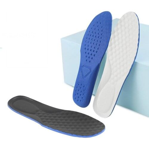 Sports Insoles For Shoes Men Women Sweat-absorbent Outdoor Military Training Insoles Increased Shoe Pad Inserts Cushion Leather