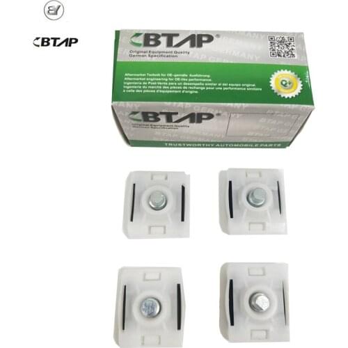 BTAP 2 & 4 PCS Window Regulator Sliding Retainer Jaw Clips For Mercedes Benz W126 126 720 01 42 1267200142 Original Quality New