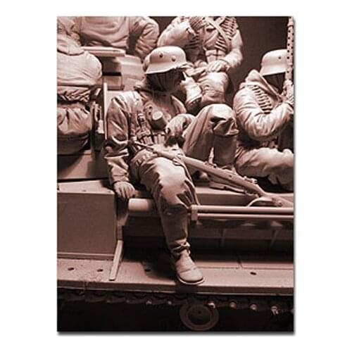 1/16 resin figures model kits ww2 unpainted and unassembled 155G