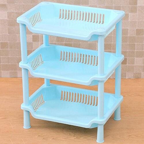 3 Layer Square Triangular Corner Bathroom Storage Rack Toiletry Holder Organizer