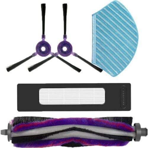 Side Brushes Mop Cloth Rag Main Roller brush HEPA Filter kits For Midea M7 I10 M71CN R20M01BM71CN Robotic Vacuum Cleaner Parts