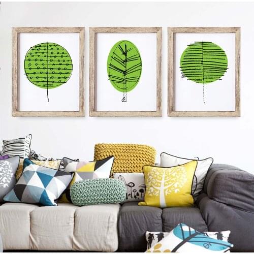Botanical Print Set Of 3 Eucalyptus Wall Art Leaf Print Botanical Art Green Leaf Art Room Decor Home Office Home Decor