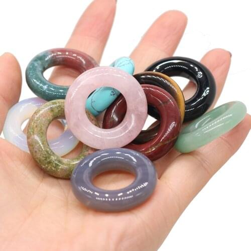 1pcs Natural Stone Agates Crystal Beads Rose QuartzsTiger Eye Pendant for DIY Necklace Jewelry Making Women Gift Size 7x31mm