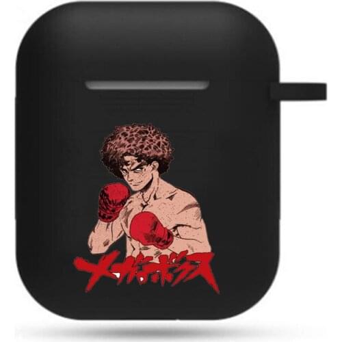 Japan anime Ashita no Joe Earphone Case Headphone Case boy girls Airpods Bluetooth Earphone case Protective Headset Cover