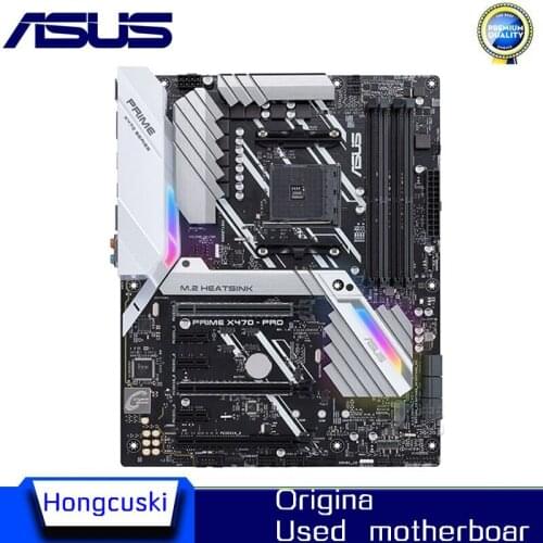 For ASUS PRIME X470-PRO Motherboard Socket AM4 For AMD X470 X470M Original Desktop Mainboard Used Mainboard