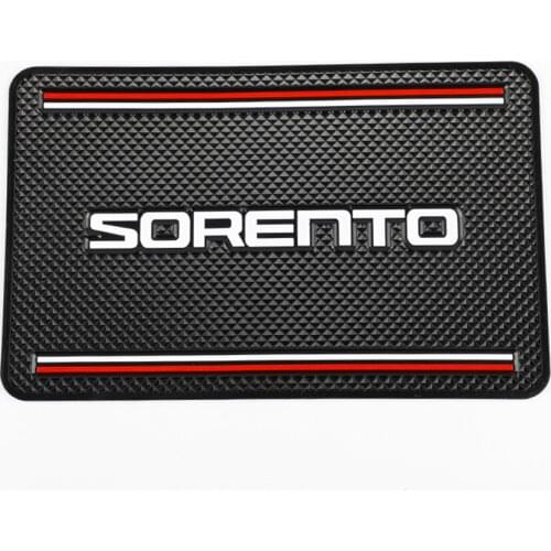 Car Anti-Slip Mat Dashboard Sticky Pad Non-slip Mat Holder For KIA SORENTO 2017 2018 Accessories Car Styling