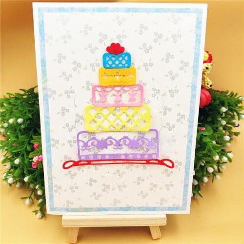 PANFELOU Valentines cake metal craft paper die cutting dies Scrapbooking/DIY Thanksgiving Day Easter Embossing mould cards