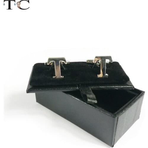 Free Shipping Promotion Limited Gift Box 50pcs/lot Black Mens Cufflinks Box Gift Storage Case Cuff Jewelry Casket
