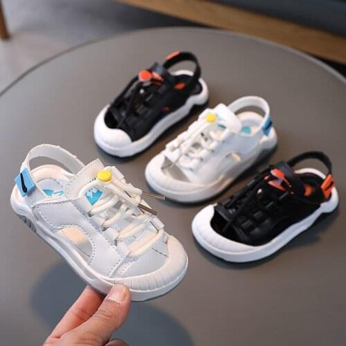 Girls' Sports Sandals Soft-soled Middle and Small Childrens Shoes Summer Boys Non-slip Beach Shoes Toddler Girls Shoes
