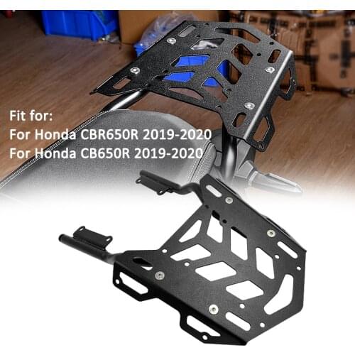 For HONDA CB650R CBR650R 2019 2020 Rear Luggage traseiro rack fender bagagem titular alforje prateleira de carga para moto