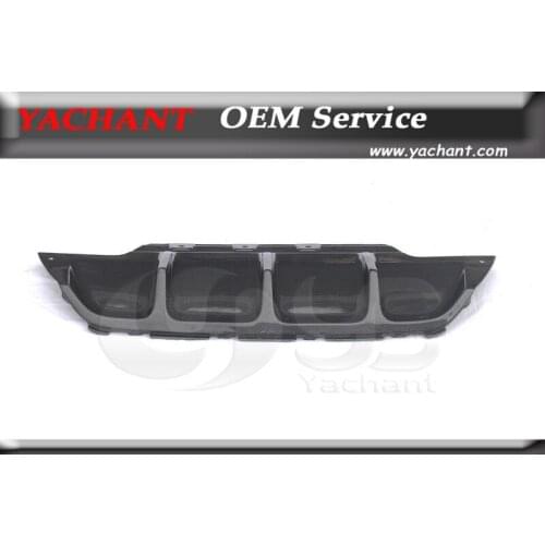Car-Styling Carbon Fiber Rear Diffuser Fit For 2012-2014 6 Series F06 F12 F13 M6 MP Style Rear Diffuser