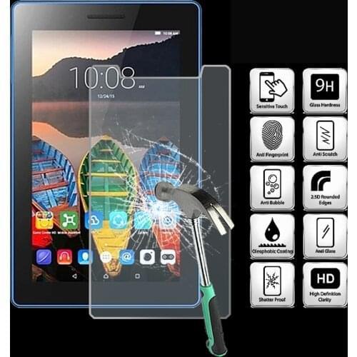 For Lenovo tab 3 7 inch - 9H Tablet Tempered Glass Screen Protector Cover Explosion-Proof High Quality Screen Film