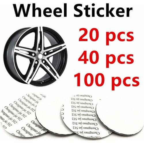 100pcs 40pcs 20pcs 56mm 65mm Wheel Center Hub Caps Badge Sticker Car Styling Accessories Rims Cover Dust-Proof Logo Decal Emblem