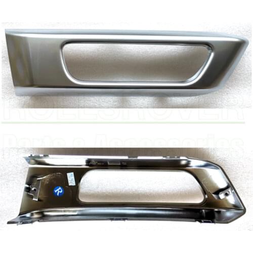 ROLLSROVER Silver Front Bumper Fog Lamp Grille Bezel For Range Rover Sport 2014-2017 OEM LR045049 LR045048