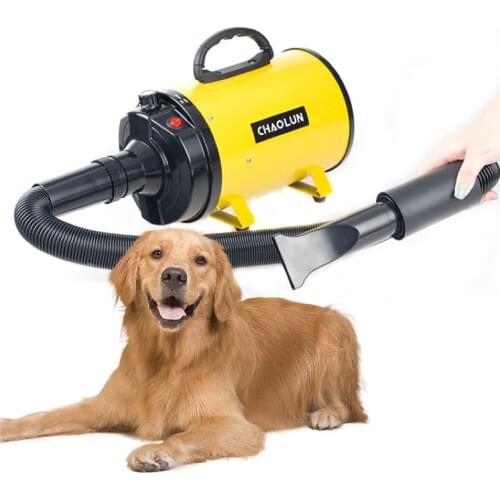 2400w Professional Dog Grooming Dryer Pet Hair Dryer Pet Dog Cat Grooming Blower Warm Wind Pink Blue Color