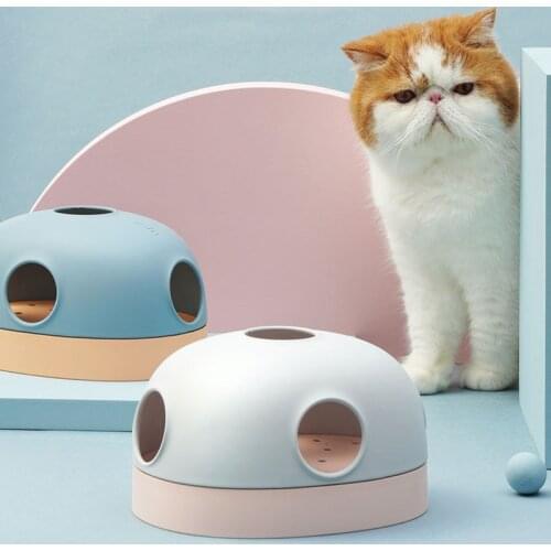 3 In 1 Cat Toys Interactive Intelligence Pet Toys Amusing Turntable Ball Funny Cat Treat Puzzle Toy Kitten Tunnel Pet Supplies