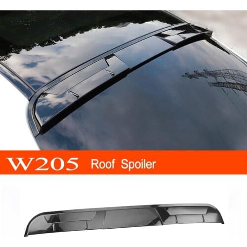 W205 ABS Car Rear Window Roof Spoiler for Mercedes-Benz C-class W205 Sedan 4-Door C200 C260 C180 C300 2015-2021