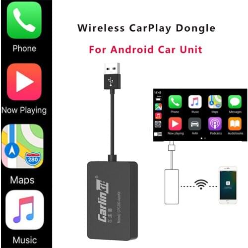 Wireless CarPlay Adapter Carlinkit Wireless Android Auto Dongle For IPhone Android Car Ariplay Smart Link IOS14 Car Electronics