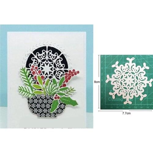 Flower Circle Frame Dies New 2021 Metal Cutting Dies for Scrapbooking Paper and Card Making Decorative Embossing Dies Craft dies