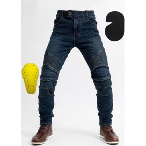 Classic Motorcycle Pants Men Moto Jeans Protective Gear Riding Touring Motorbike Trousers Motocross Pants Moto Pants