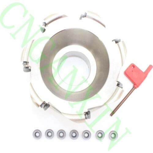 New 1P EMRW6R125-7T-40 7F lute Milling Cutter +7P RPMT1204MOE-JS LF6018