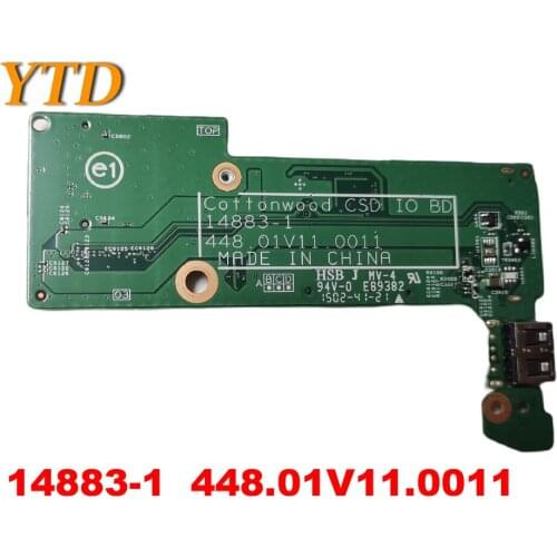 Original for Dell Inspiron 13-7348 13.3 OEM USB Card Rader Board 14883-1 448.01V11.0011 tested good free shipping