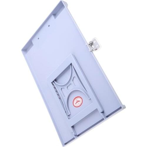 Plastic Adjustable Computer Document Holder Book Rack Stand Reading Typing Frame Office K92F